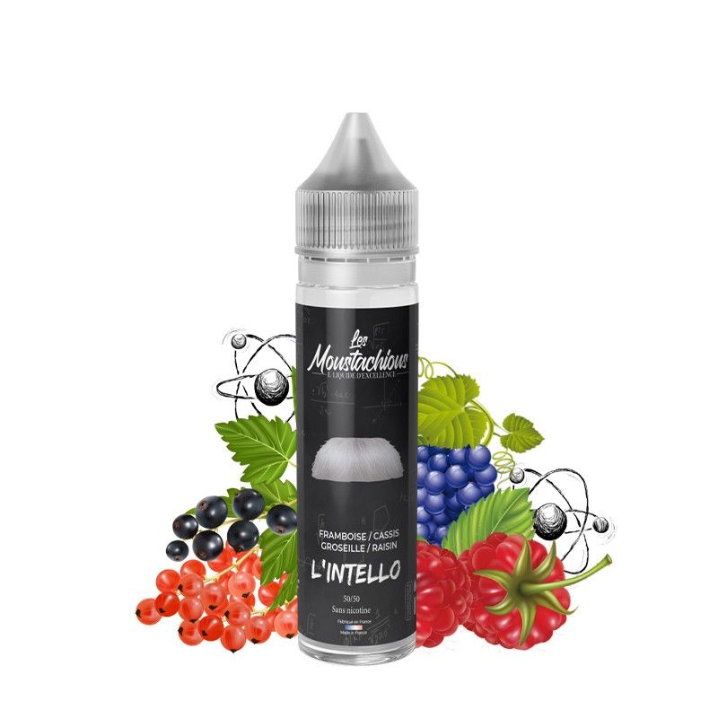L'Intello 50ml - Les Moustachious - 0mg
