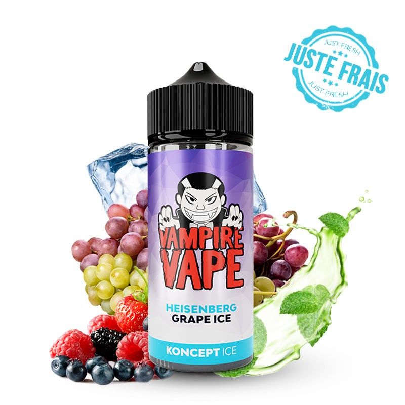 PROMO Heisenberg Grape Ice 100ml - Vampire Vape - 0mg