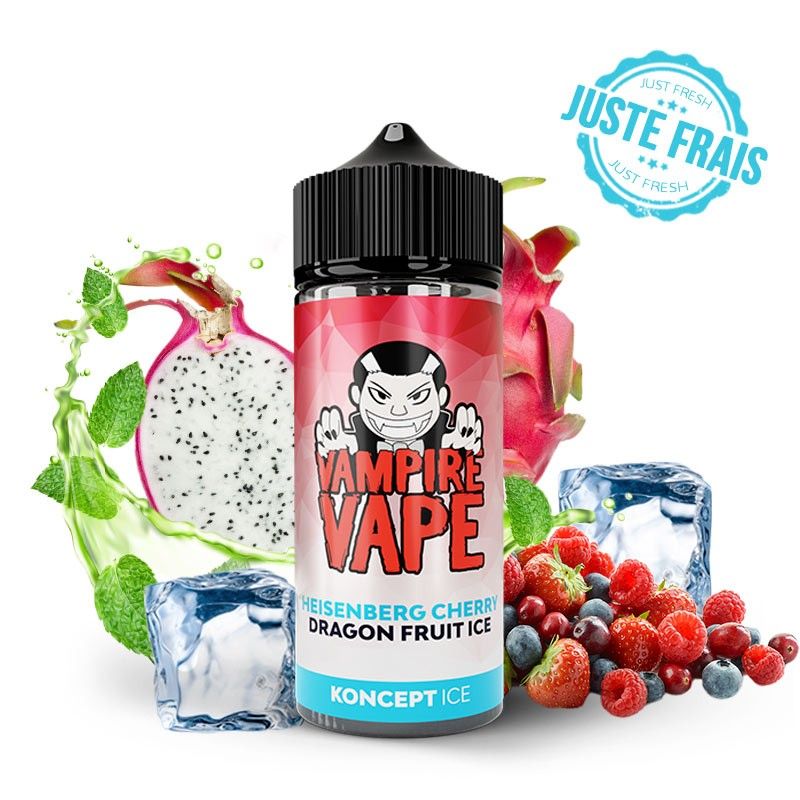 PROMO Heisenberg Cherry Dragon Ice 100ml - Vampire Vape - 0mg