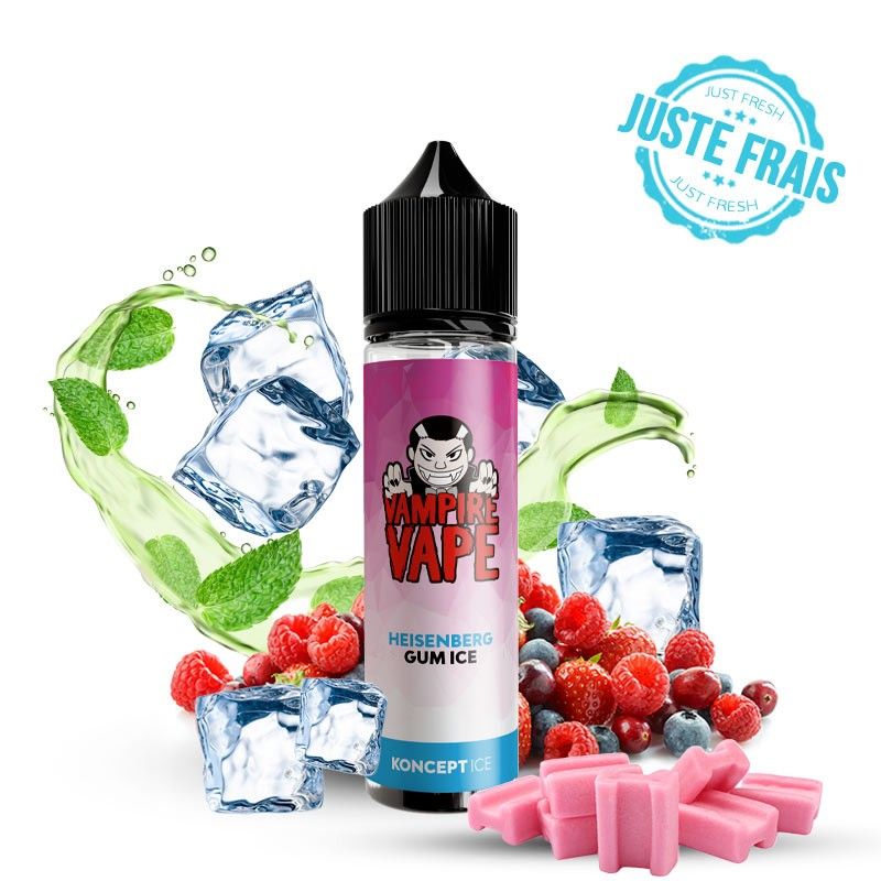 DESTOCK Heisenberg Gum Ice 50ml - Vampire Vape - 0mg