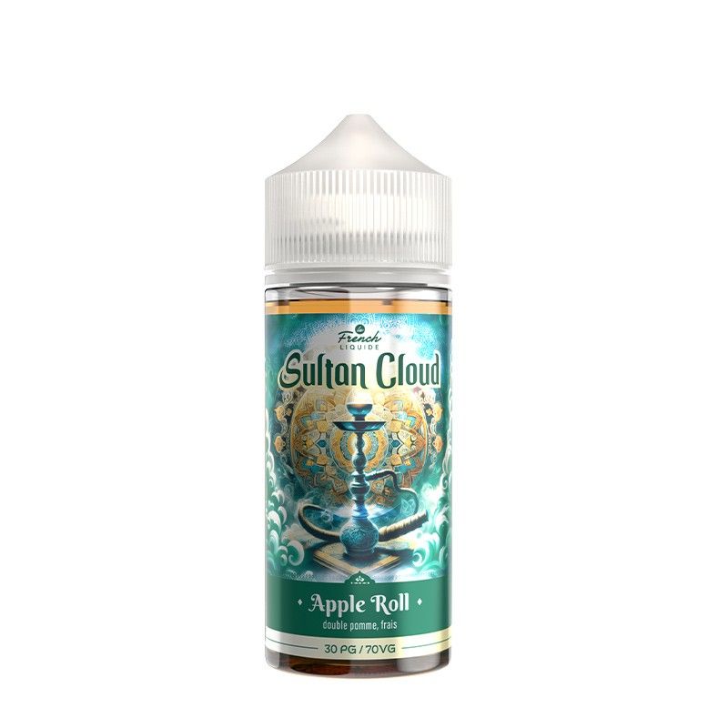 Sultan Cloud Apple Roll 100ml - Le French liquide - 0mg