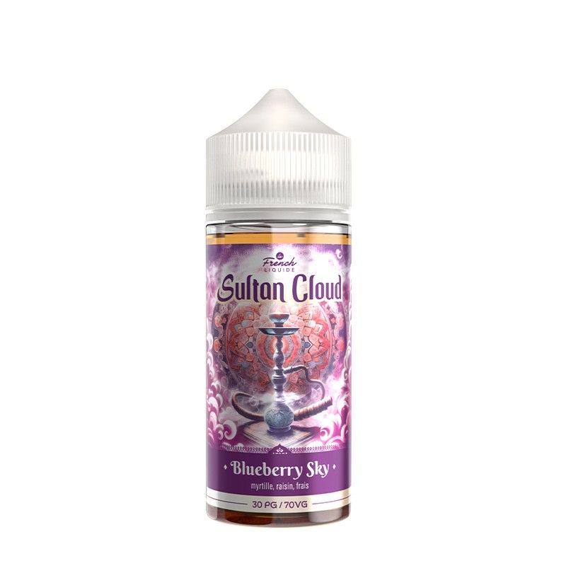 Sultan Cloud Blueberry Sky 100ml - Le French liquide - 0mg