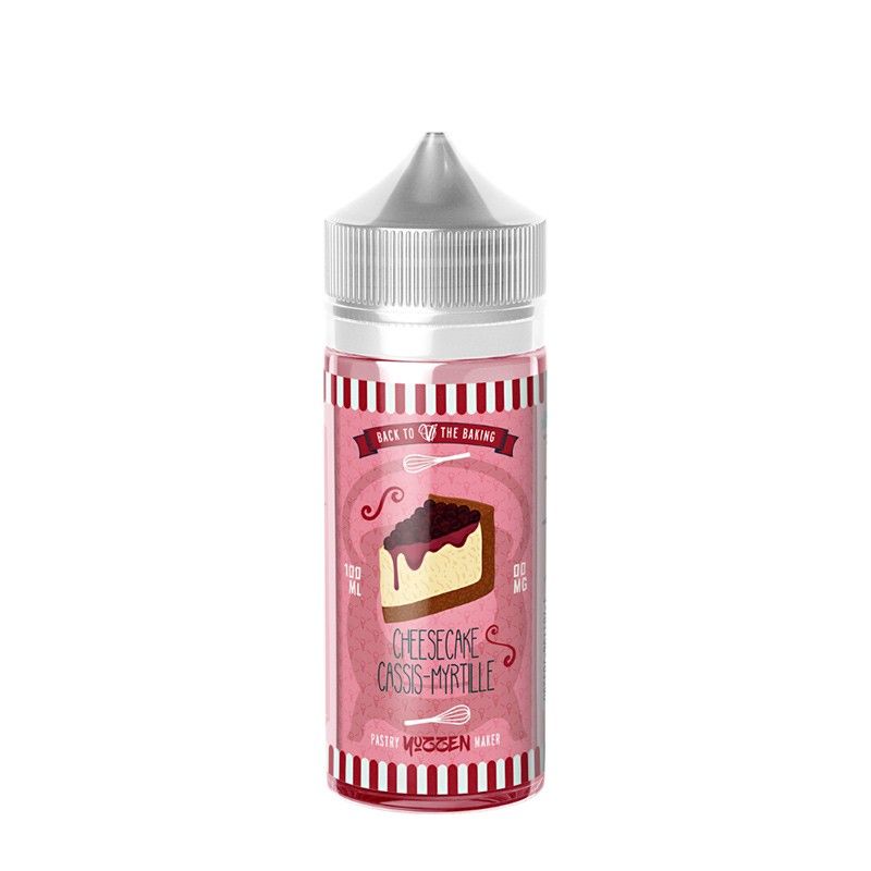 Cheesecake Cassis-Myrtille 100ml - Vape Institut - 0mg