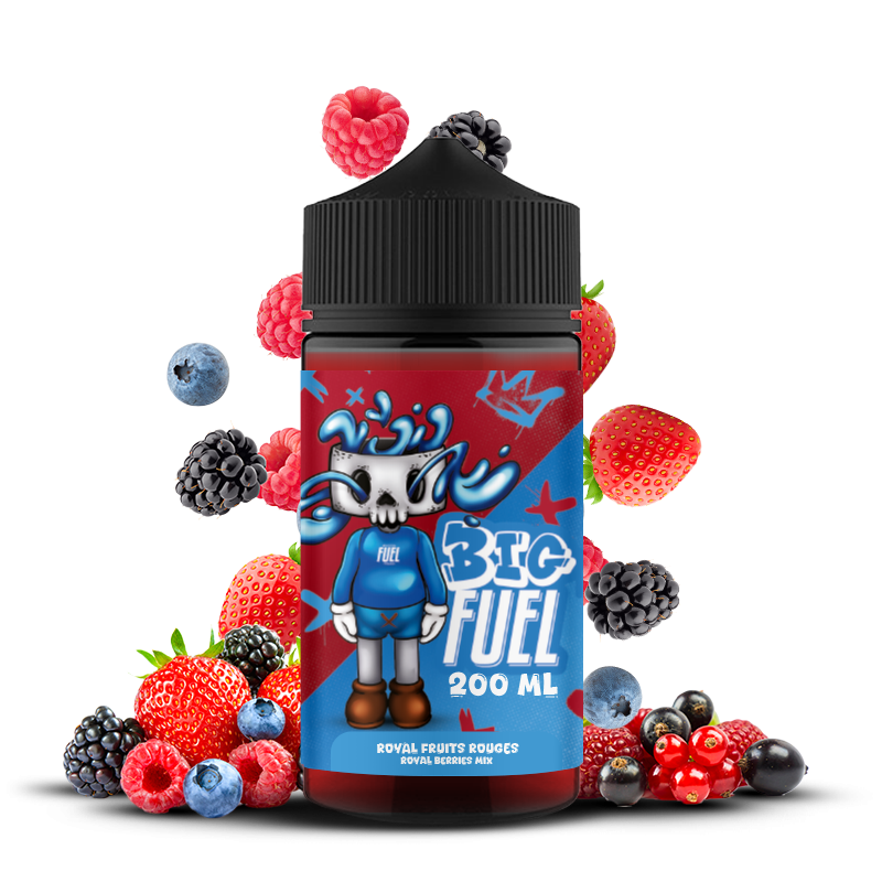 Royal Fruits Rouges 200ml 0mg BIG FUEL - Maison Fuel