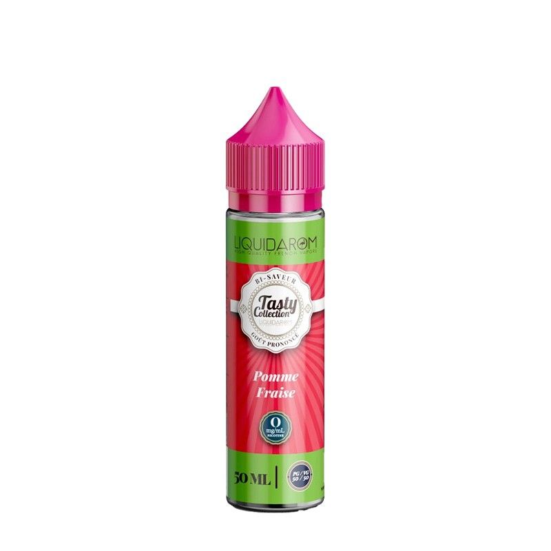 Pomme Fraise 50ml - Tasty By Liquidarom - 0mg