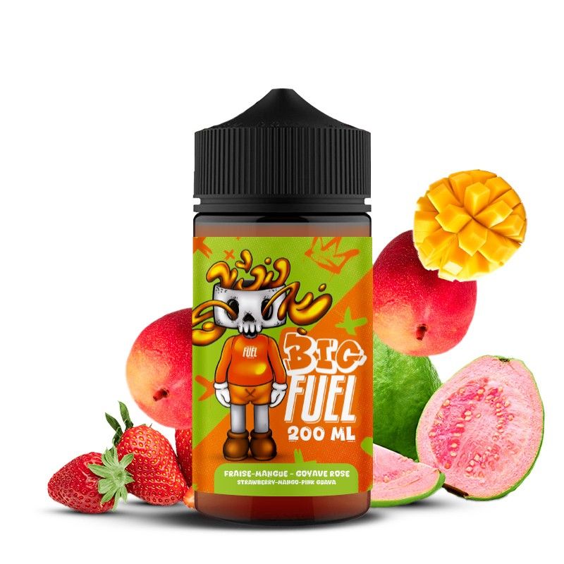 Goyave, Fraise, Mangue 200ml 0mg BIG FUEL - Maison Fuel