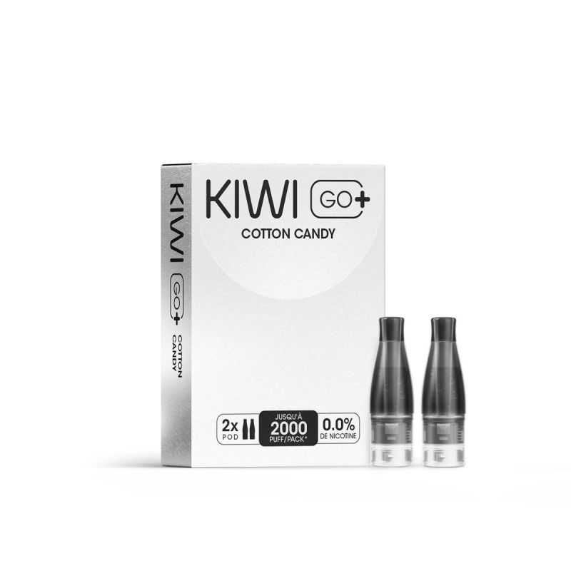 Cartouches Kiwi Go+ 0mg par 2 - Nouvelles Saveurs - Kiwi Vapor