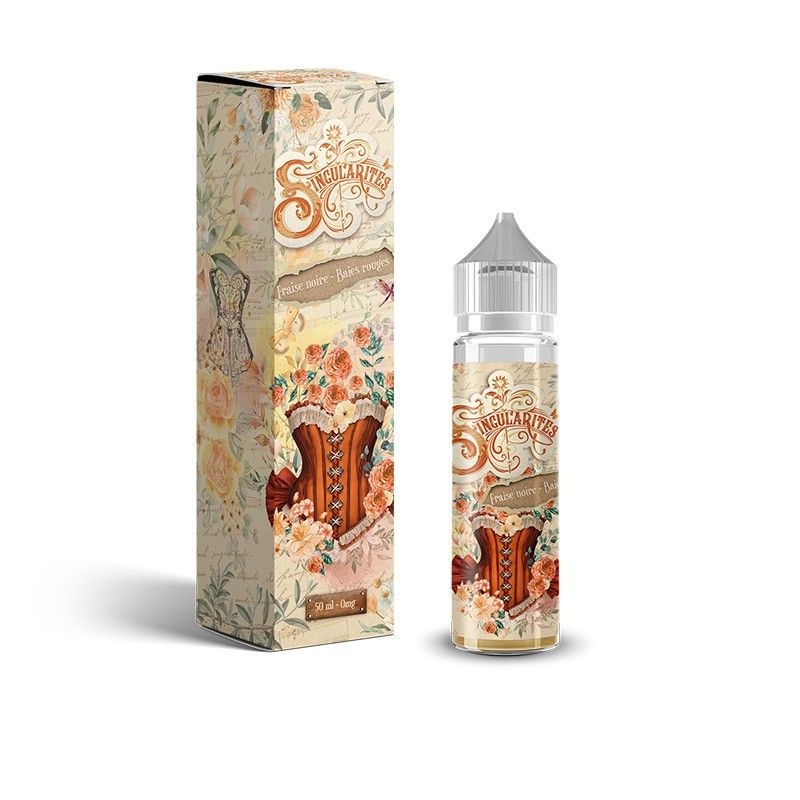 Fraise Noire - Baies Rouges 50ml - Singularités - 0mg