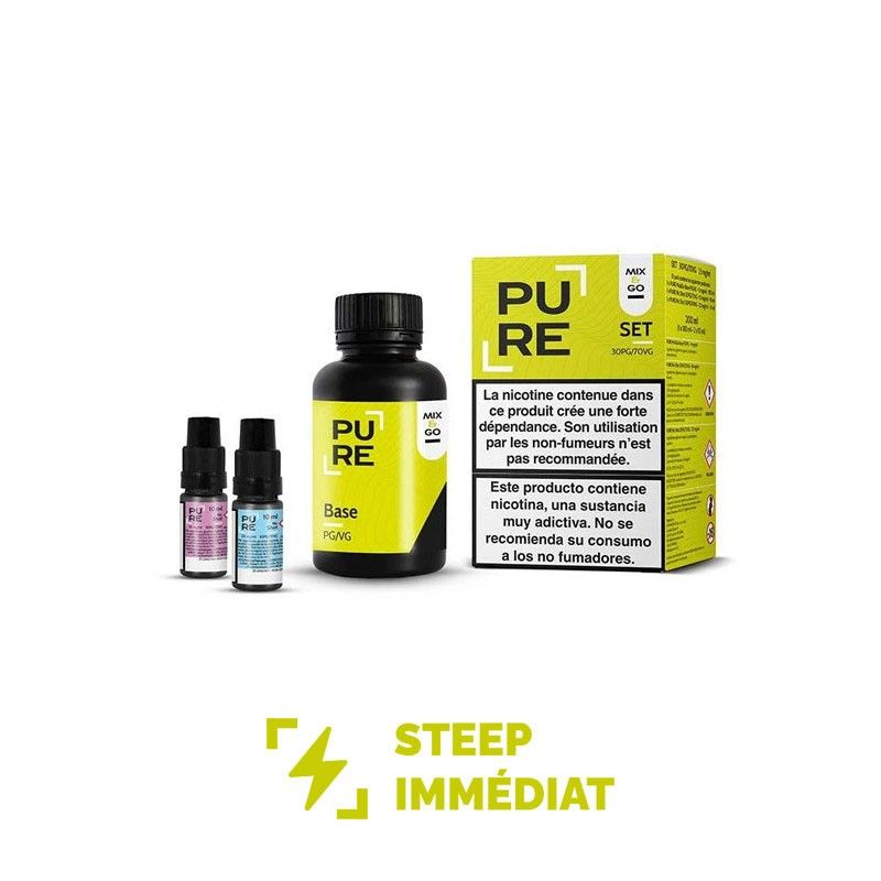Pack 200ml Base 30/70 Mix&Go - PURE - 0mg