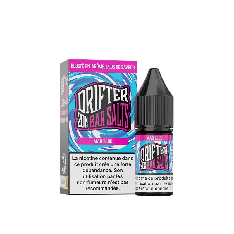 Mad Blue 10ml NicSalt Bar Salts - Drifter