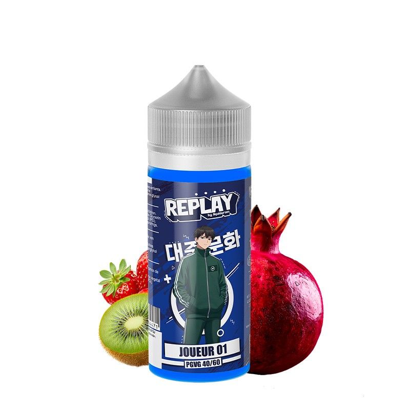 Joueur 01 100ml - Replay by Liquidarom