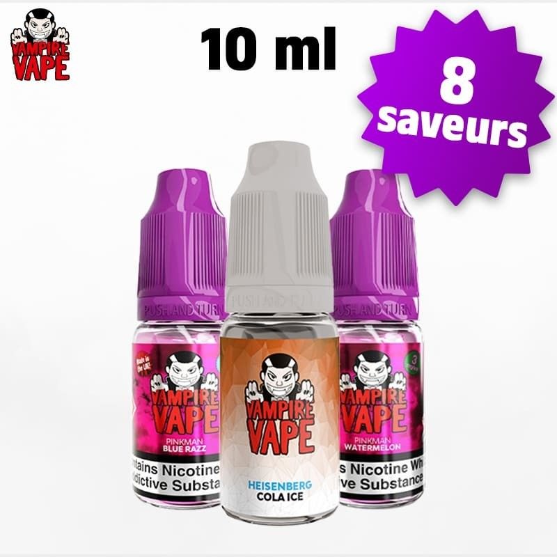 Heisenberg - Pinkman 10ml variations - Vampire Vape