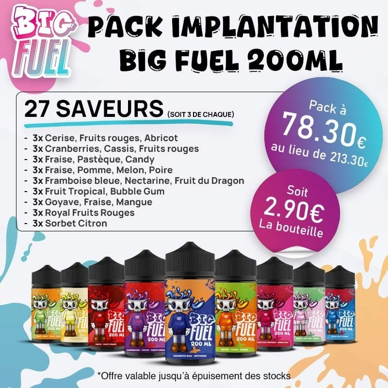 Pack implantation Big Fuel - Maison Fuel