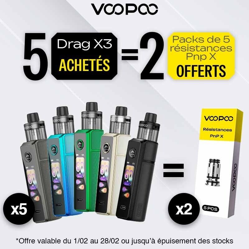 OFFRE Drag X3 - Voopoo
