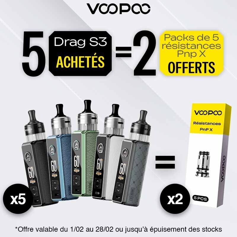 OFFRE Drag S3 - Voopoo