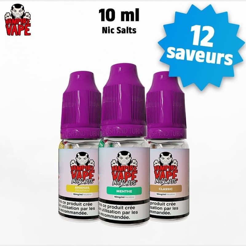 PROMO Nicsalts 10ml 10mg - Vampire Vape